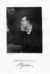 バイロン卿、アングロ・スコットランドの詩人、c1813、1831