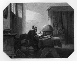 メティウス、オランダの幾何学および天文学者、c1870
