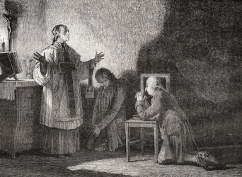 ルイ16世（1754-93年）、彼の処刑前の祈り