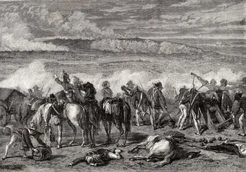 1792年11月6日のジェマペスの戦い、アレクサンドルユレルの彫刻