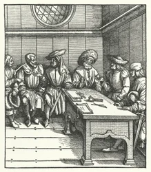 オーストリアのマクシミリアン大公の支配に反発したフランドル地方の農民たちの協議会