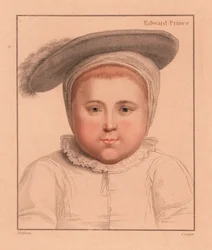 Prinssi Edward, 1-vuotias, myöhemmin Englannin kuningas Edward VI., 1812 (kaiverrus)