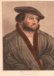 Self-portrait of the artist Hans Holbein at Kensington Palace. ,1812 (engraving)   1455387   ja       japanese Successfully Translated  Original: Sleepest or Wakest Thou? Translat: Sleepest or Wakest Thou? 1443565 ja japanese Successfully Translated Origin
