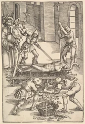 聖ローレンスの殉教、ca。 1505。