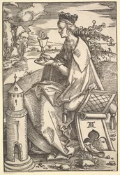 聖バーバラ、ca。 1505。