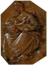 聖母子、c1500-1545
