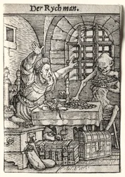 Dance of Death：The Miser、c。 1526。