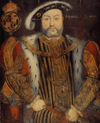 ヘンリー8世の肖像 (1491-1547)