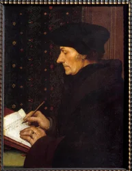 ロッテルダムのエラスムスの肖像(Desiderius Erasmus Roterdamus)