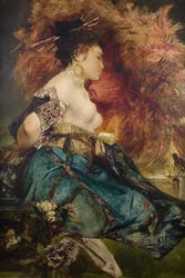 日本人女性c。 1870
