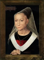 1480年、ウィレムモレルの娘、マリーの肖像。