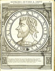 Seuerus 500、古代の硬貨のローマの東西の真実の真実の画像から、ルドルフヴィッセンバッハによって彫刻され、アンドレアスゲスナーによって印刷された、チューリッヒ、1