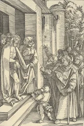 1507年、私たちの主イエス・キリストの情熱の鏡から男を見よ
