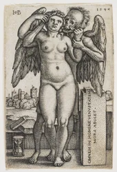 女性を奪う死、1547