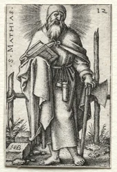 聖マタイ、1545-1546。