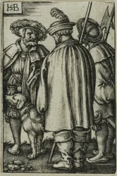 三人の兵士と一匹の犬