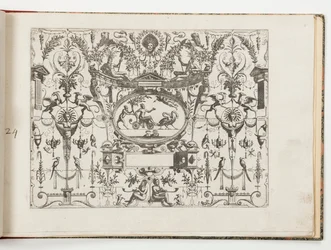 プレート 24、Grotteßco から: さまざまな方法で (Various Grotesques)