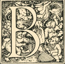 B-Hans Weiditzによるアルファベット、c1520-1521、1908。