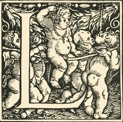 L-Hans Weiditzによるアルファベット、c1520-1521、1908。