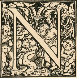 N-Hans Weiditzによるアルファベット、c1520-1521、1908。
