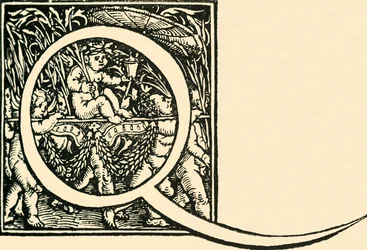 Q-Hans Weiditzによるアルファベット、c1520-1521、1908。