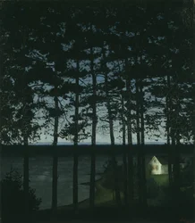 漁師のコテージ、1906