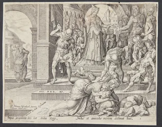 王家の子孫を滅ぼすアタリア