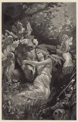 すると、女王は言った、そして私はあなたを私の腕の中に巻きますどのように私はあなたに付き添います！