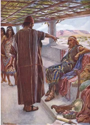 Thou art the man、illustration from Pictures That Teach the Crown Series、1920