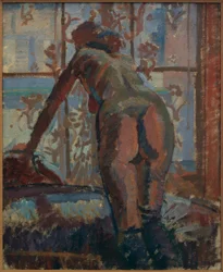 Nude at the window