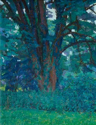 In Gloucestershire, c.1916 (油彩・キャンバス)