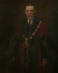 Alderman A. K. Barnett、1914年頃（キャンバスに油彩）