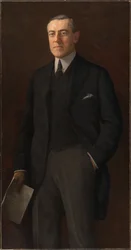 ウッドロウ・ウィルソン、1919年。