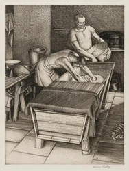 ベイクハウス、1934（線画）