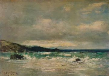 「来るそよ風」、c1901