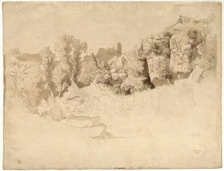 オレバノ近くの奇岩群