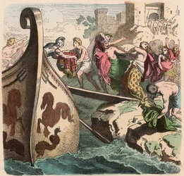 古代ギリシャ海の旅、海賊