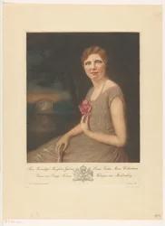ジュリアナ王女の肖像 Her Royal Highness Juliana Louise Emma Marie Wilhelmina, Princess of Orange Nassau, Duchess of Mecklenburg (オブジェクトのタイトル)