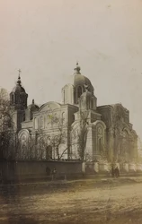 第一次世界大戦：「1914年から1916年にかけてのドイツ軍侵攻時のウクライナ。スミーの風景（モノクロ写真