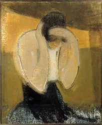 ジプシーの女、1919年。