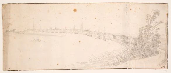 北東からボルドー方面を望む