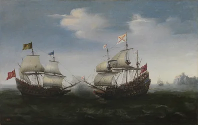 岩だらけの海岸に対する海軍戦闘、1627