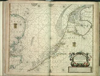 テクセル島からフーフデン島への航路