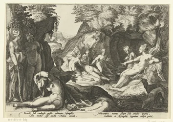 ダイアナがカリストの妊娠を発見 Ovid