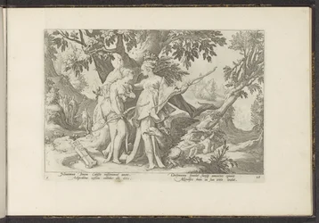 木星はダイアナに扮してカリストを誘惑する Ovid
