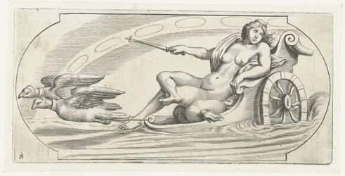 タイム チャリオットに乗ったオーロラ Nouveau Livre des Dieux et Deeßes De la Marine Bouckje of Sea Gods and Goddesses (シリーズ タイトル)