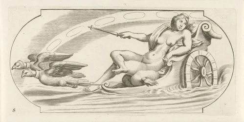 タイム チャリオットに乗ったオーロラ Nouveau Livre des Dieux et Deeßes De la Marine Bouckje of Sea Gods and Goddesses (シリーズ タイトル)
