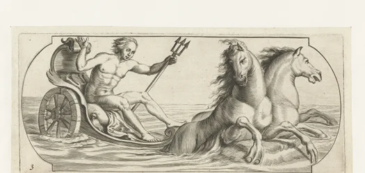 戦車に乗ったネプチューン Nouveau Livre des Dieux et Deeßes De la Marine Bouckje of Sea Gods and Goddesses (シリーズ タイトル)
