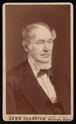 ジョン・ジョンストンの肖像、1806～1879年、1876年以前。
