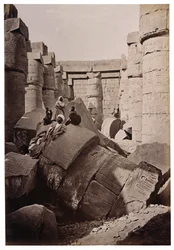 カルナック遺跡、1900年頃（写真）